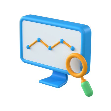 Web Analytics  3D Icon
