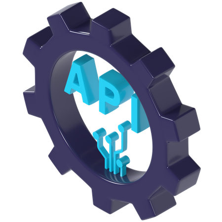Web Api  3D Icon