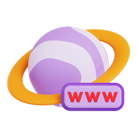 Web browser  3D Icon