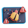 web bug 3d logo