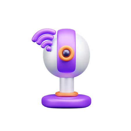 웹캠  3D Icon