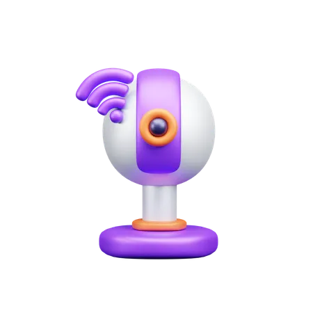 웹캠  3D Icon