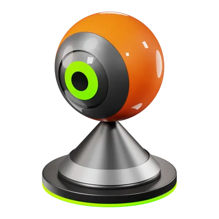 Web Cam  3D Icon