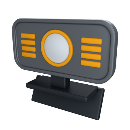 Web Cam  3D Icon