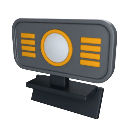 Web Cam  3D Icon