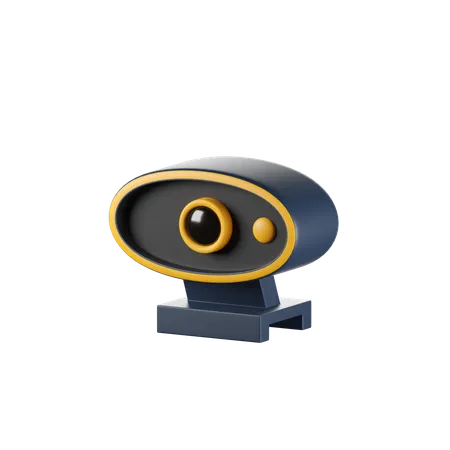 WEB CAM 3 D RENDER ISOLATED IMAGES 3D Icon