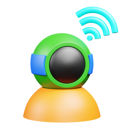 ウェブカメラ  3D Icon
