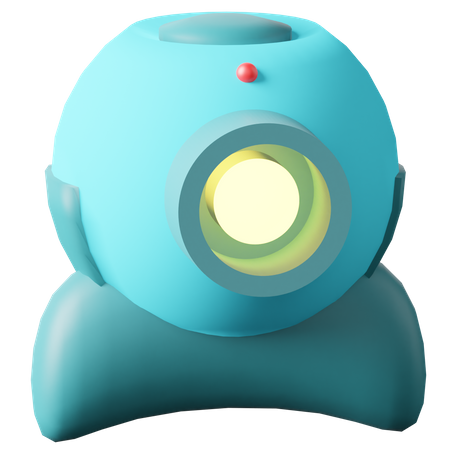 Web Camera  3D Icon