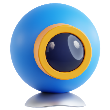 Web Camera  3D Icon