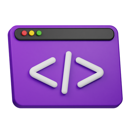 Webcodierung  3D Icon