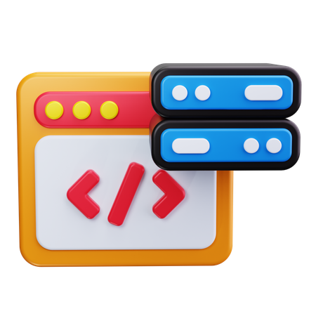 Webcodierung  3D Icon