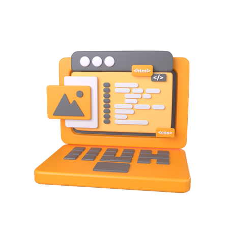 웹코딩  3D Icon