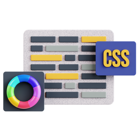 Web Coding  3D Icon