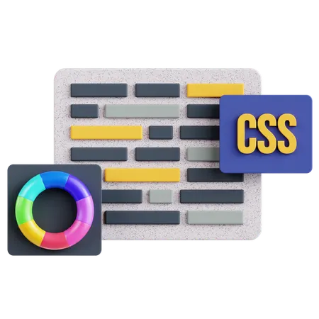 Web Coding  3D Icon