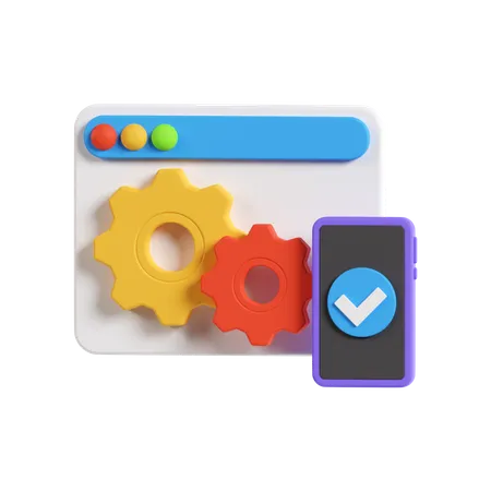 Web Configuration  3D Icon