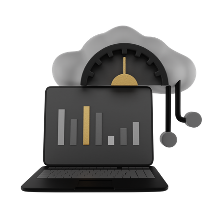 Web Dashboard  3D Illustration