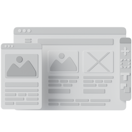 Designer de Web  3D Icon