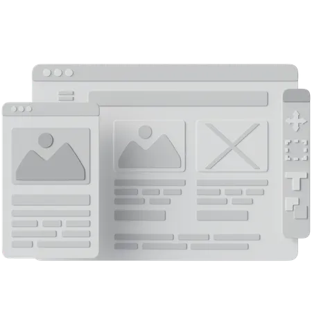 Designer de Web  3D Icon