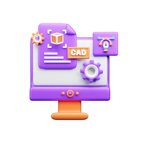 Web design  3D Icon