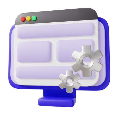 Web Developer 3D Icon
