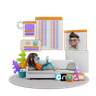 frontend developer emoji 3d