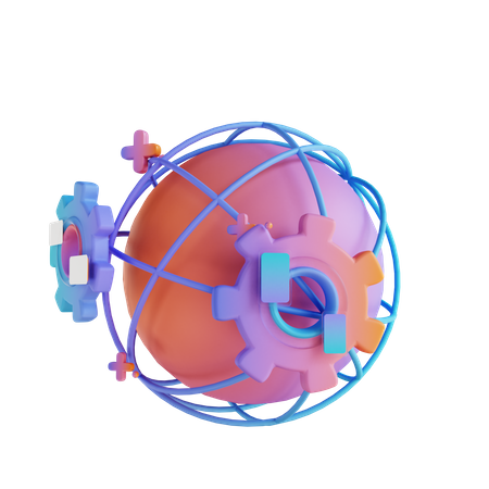 Web Development  3D Icon