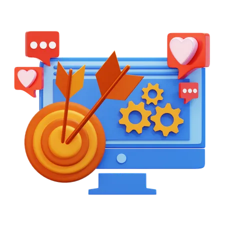Web Development Service  3D Icon