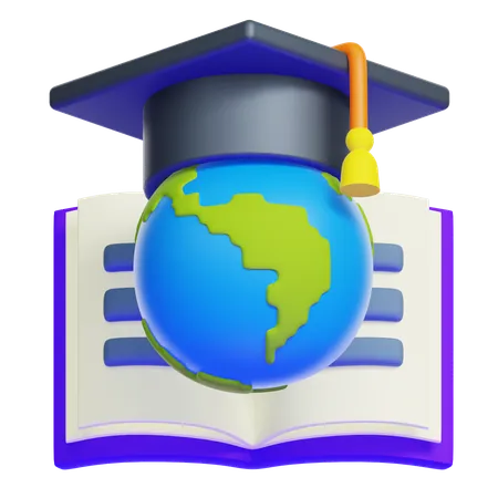 Web Education  3D Icon
