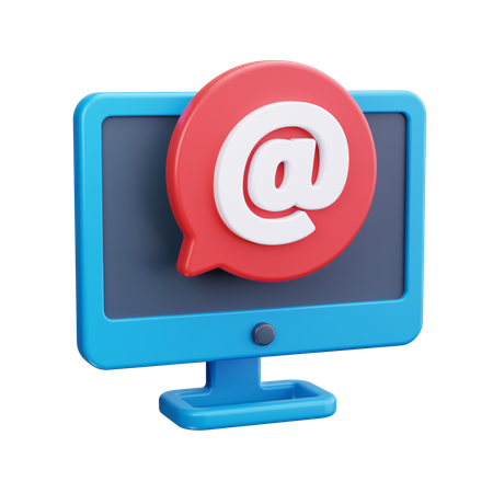 Web Email  3D Icon