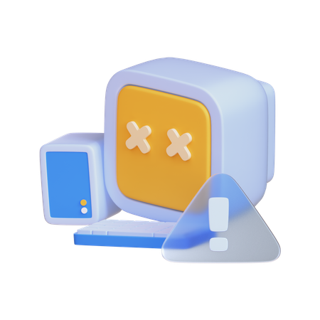 Web error  3D Icon