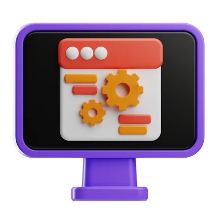 Web Feature  3D Icon