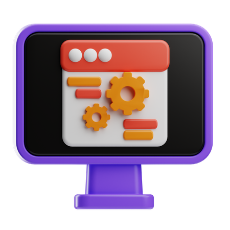 Web Feature  3D Icon