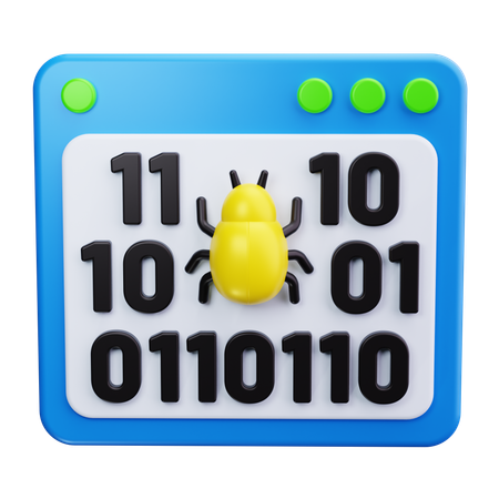 Webfehler  3D Icon