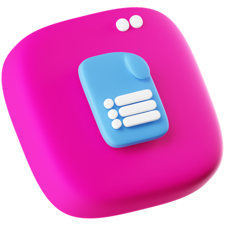 Web Forms  3D Icon