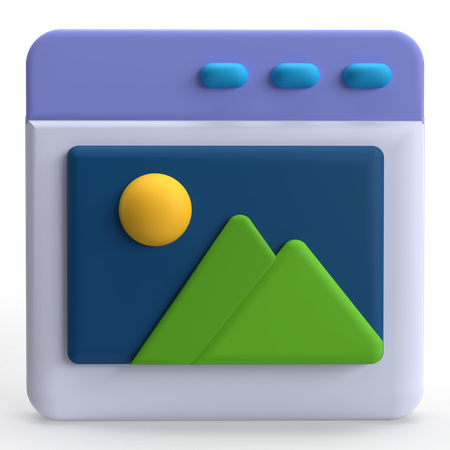 Webgalerie  3D Icon