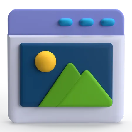 Webgalerie  3D Icon