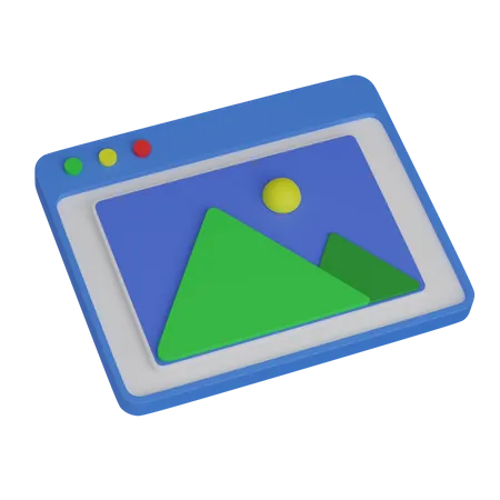 Webgalerie  3D Icon