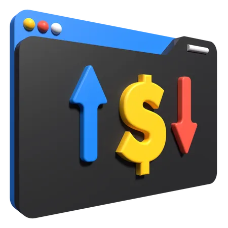 Web-Handel  3D Icon