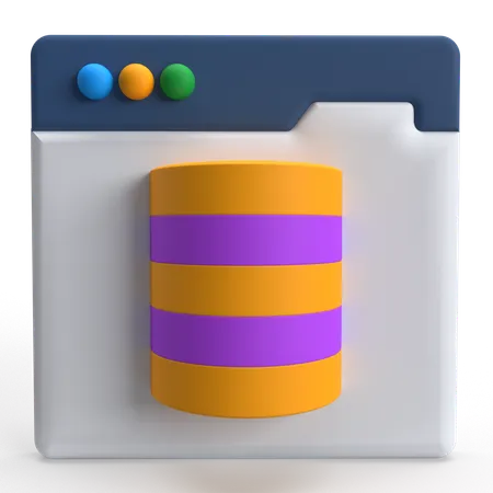 Web Hosting  3D Icon