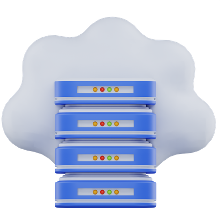 Web Hosting  3D Icon