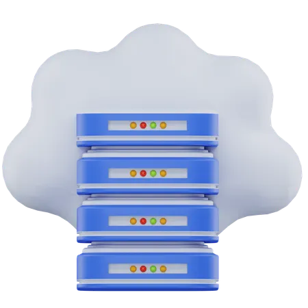 Web Hosting  3D Icon