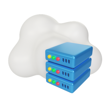 Web Hosting  3D Icon