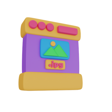 Web Image  3D Icon