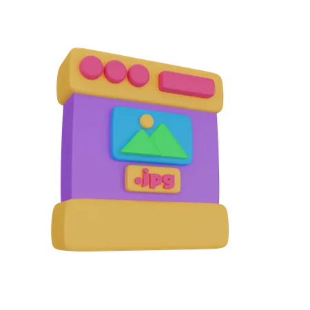 Web Image  3D Icon