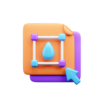 Web layout  3D Icon