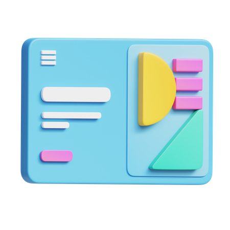 Web Layout  3D Icon