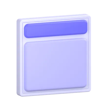 Web-Layout  3D Icon