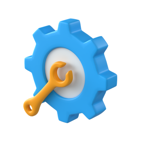 Web Maintenance  3D Icon