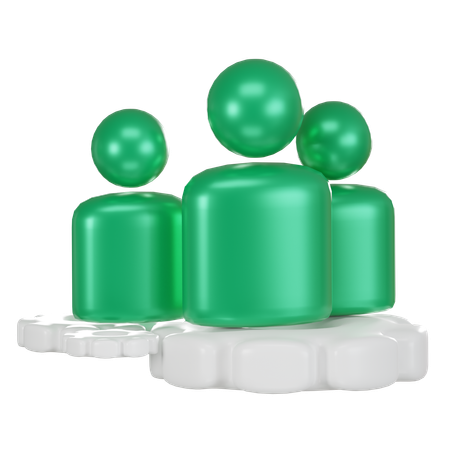 Web Management  3D Icon