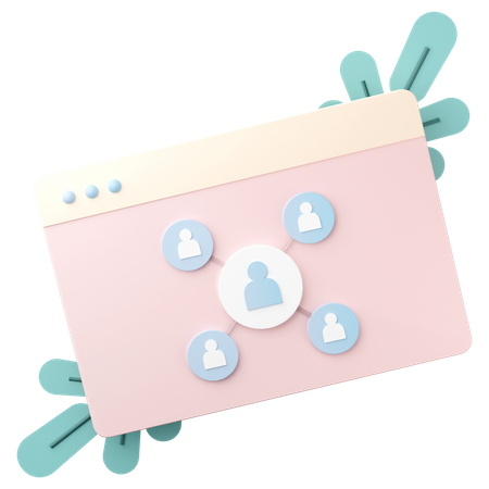 Web Marketing  3D Icon